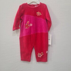 Le’Za Me Baby Girl Jumpsuit 9M One-Piece Nwt - Pink